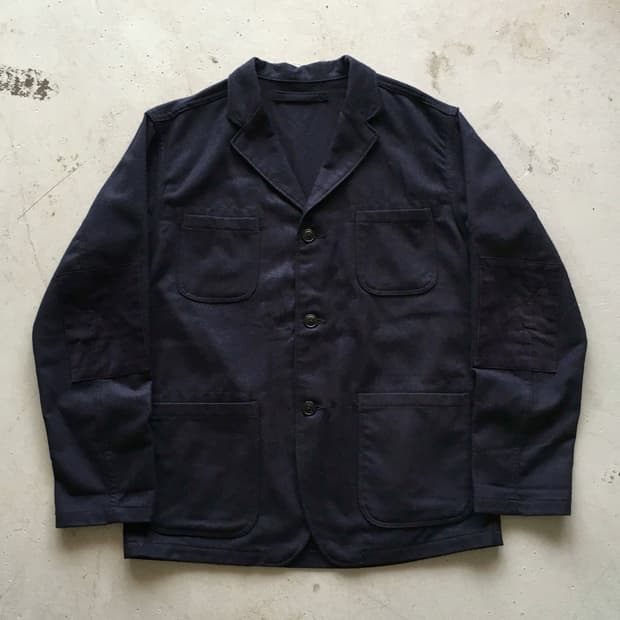 Made In JAPAN Sanca Elbow Patch Wool 