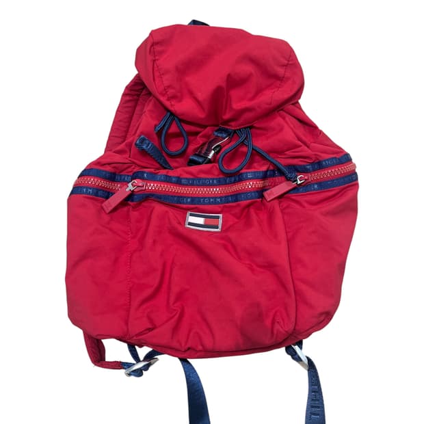 타미 힐피거 스포츠 레드 미니 백팩