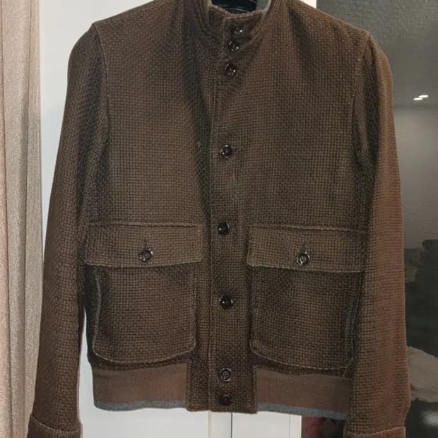 ESTINATION COTTON WOVEN BLOUSON