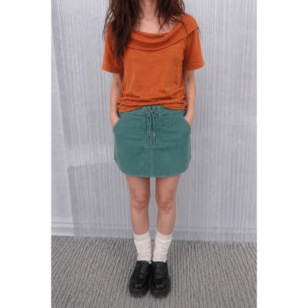 오렌지와 민트 조합 코디 set🌿🍊