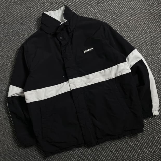 SPAO 140rpm 올드스쿨 리버시블 배색 점퍼y 4321