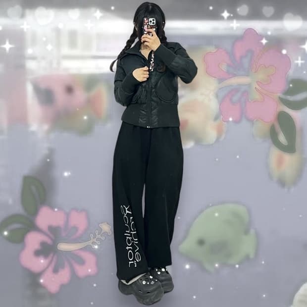 아디다스 스티치 파이어버드 패딩