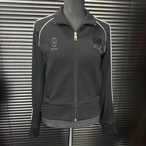 PUMA 푸마 퓨마 블랙 크롭 져지 저지 트랙탑 집업 댄서 춤 9 GER
