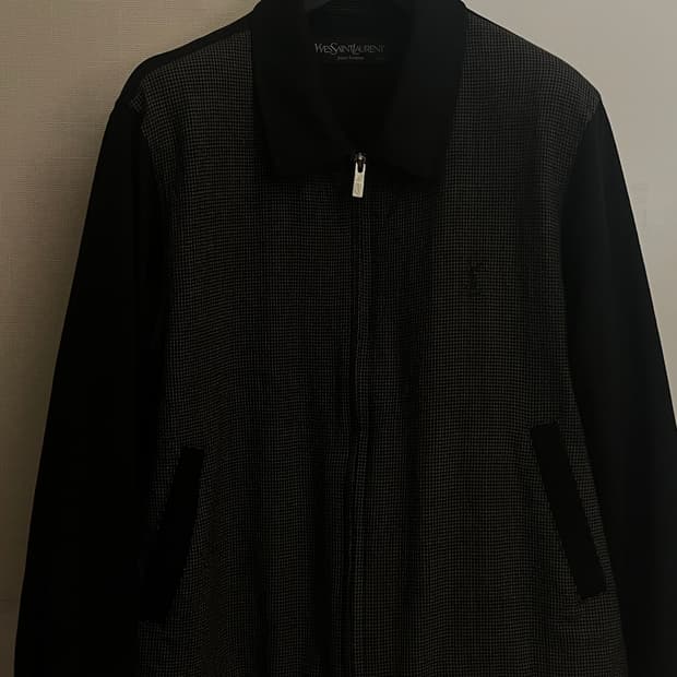 빈티지 생로랑 집업 자켓