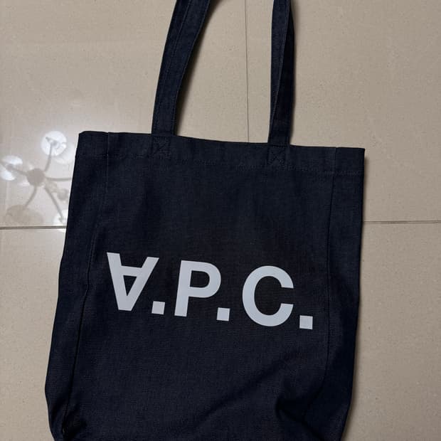 아페쎄 로르 데님 토트백 (에코백)