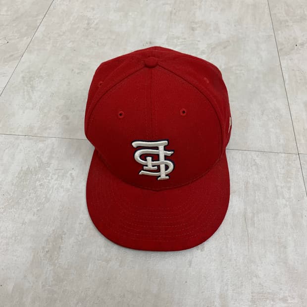 뉴에라x엠엘비 레드 스냅백