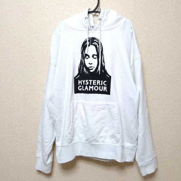 히스테릭 글래머 콘토트 유어셀프 그래픽 후드티