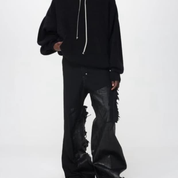 [32] Rick Owens 릭오웬스 JORIS 메가크러스트 버전 팬츠 