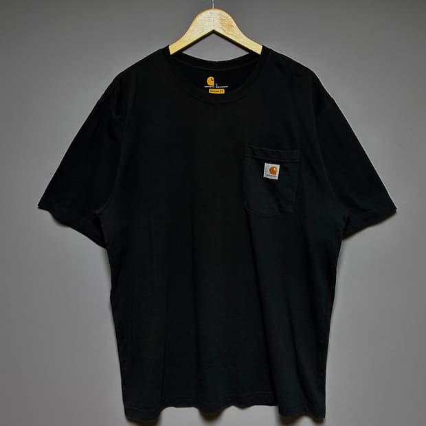 [XL]칼하트 블랙 반팔 티셔츠