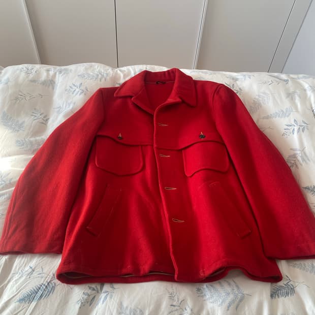 빈티지 울 헌탕자켓 판매합니다