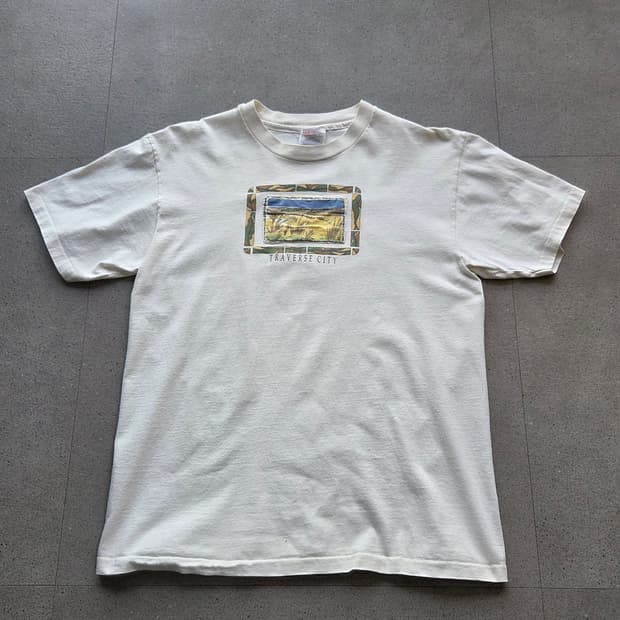 미제 90s 빈티지 티셔츠