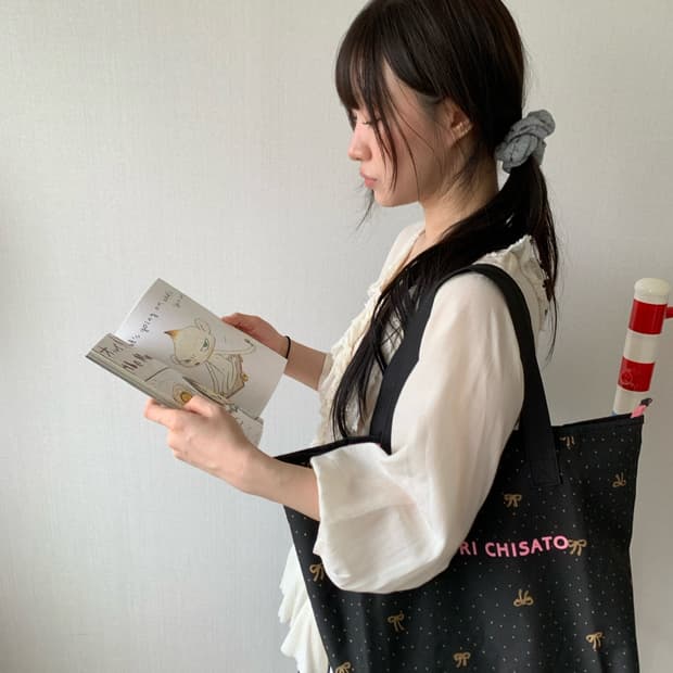 tsumori chisato ribbon .. bag