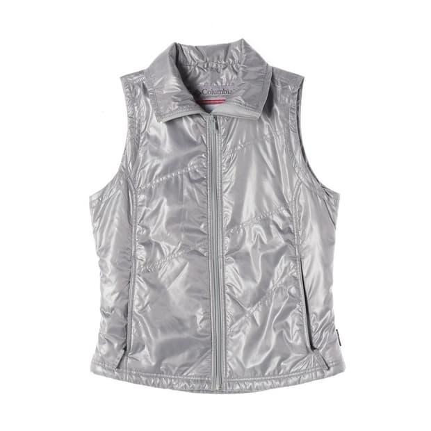 컬럼비아 컨버트 실버 테크니컬 빈티지 패딩 베스트 M