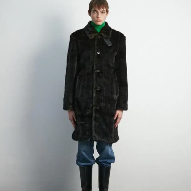 (구매) 문선 퍼 코트 구해요