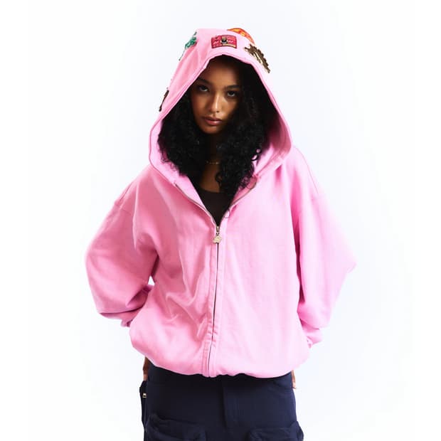 [CASHHOOKED CLOTH] hoodie zip up