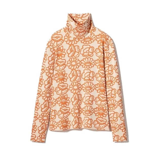 Uniqlo x Marimekko Heattech Flower top