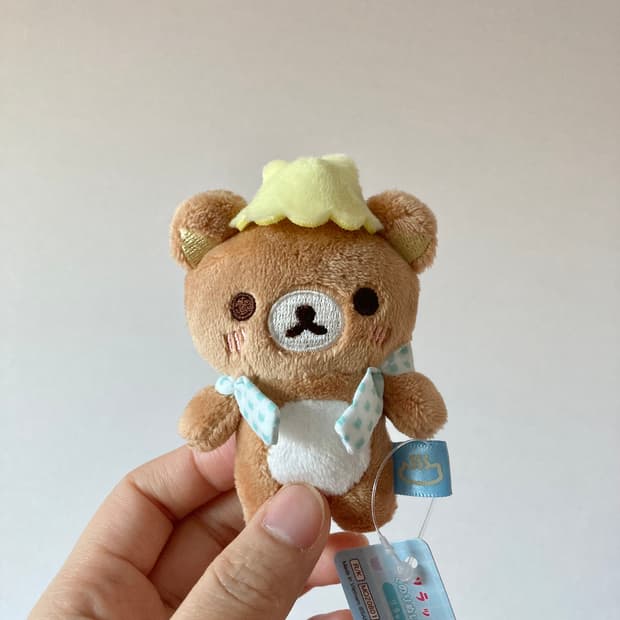 리락쿠마 온천 테노리 인형