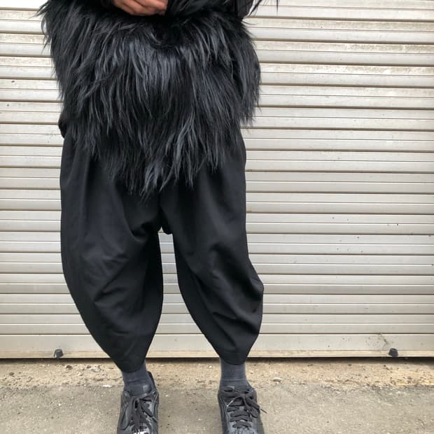 꼼데가르송 21AW 사루엘 밴딩 팬츠