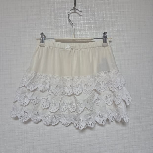 Language 히메카지 아이보리 미니스커트