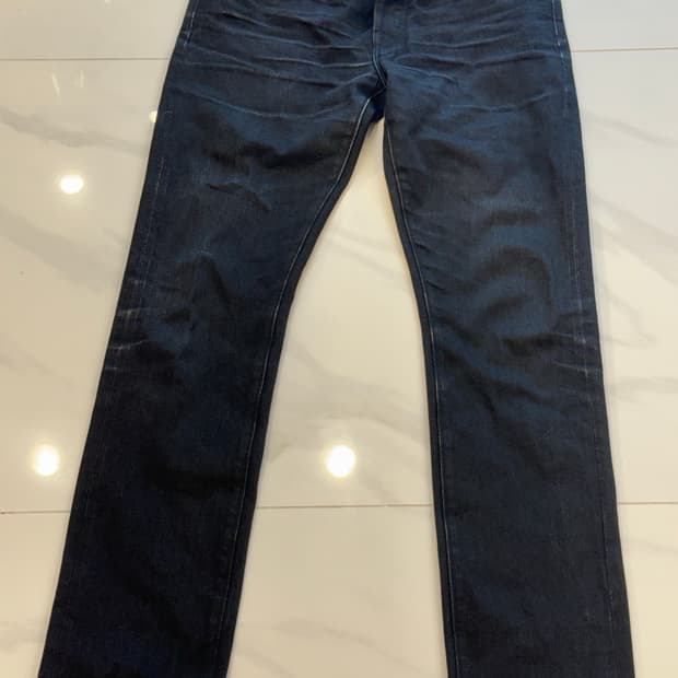 톰포드 셀비지블랙진