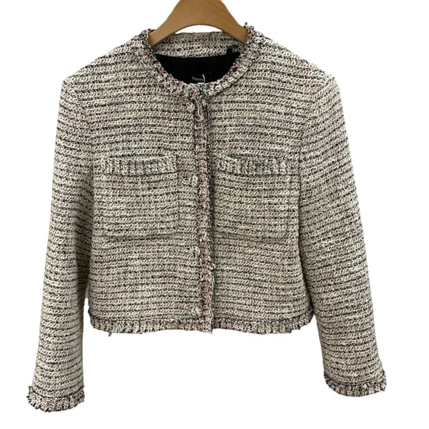 띠어리 트위드 자켓
