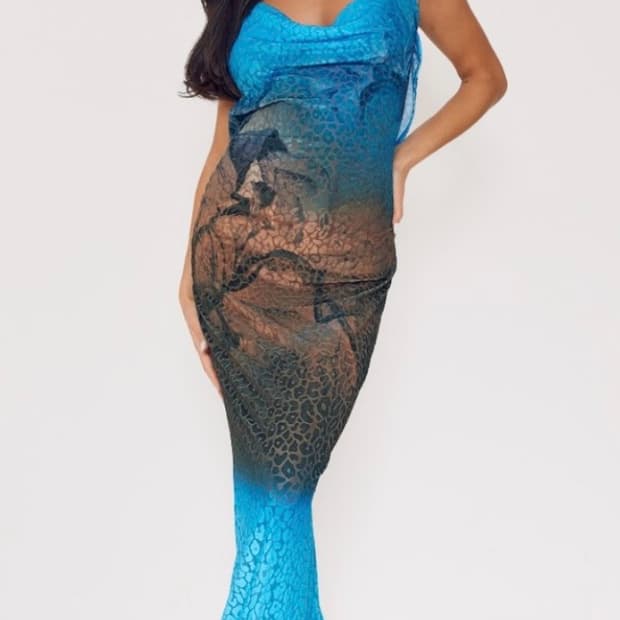 PLT 플로럴프린팅 맥시원피스 UK4(XS)