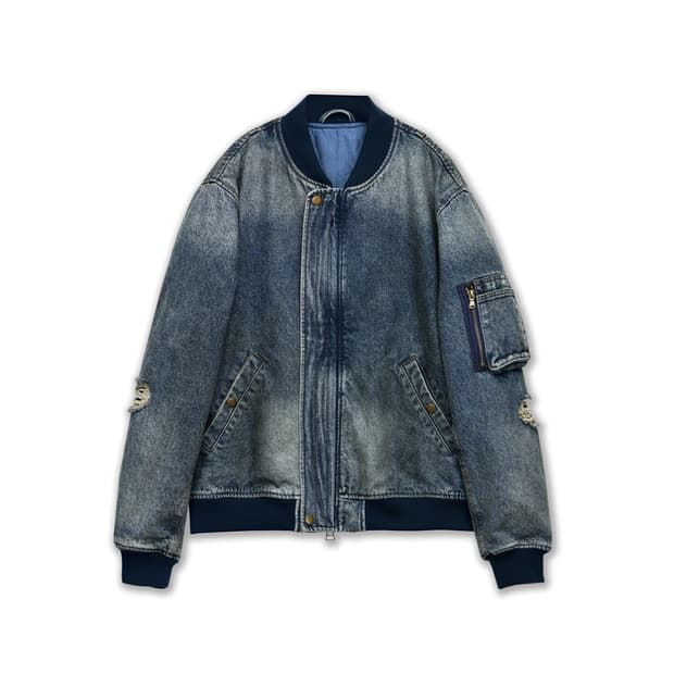 주앙옴므 데님 항공점퍼