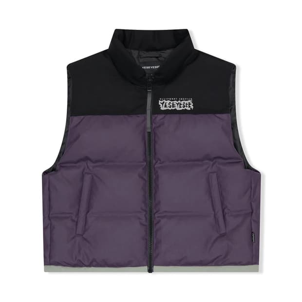 예스아이씨 Hooligans Down Vest Purple