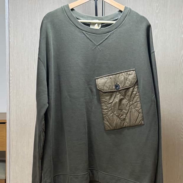 텐씨 / 패디드 맨투맨 / XL