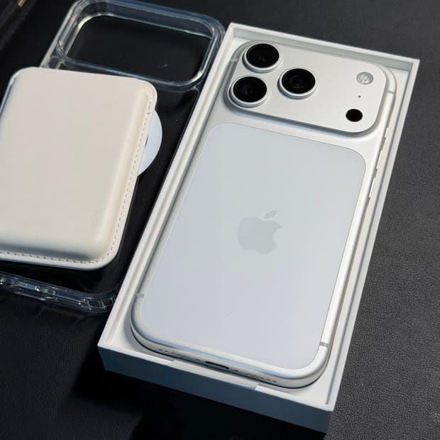 아이폰 17 프로 256GB 실버 풀박스 자급제