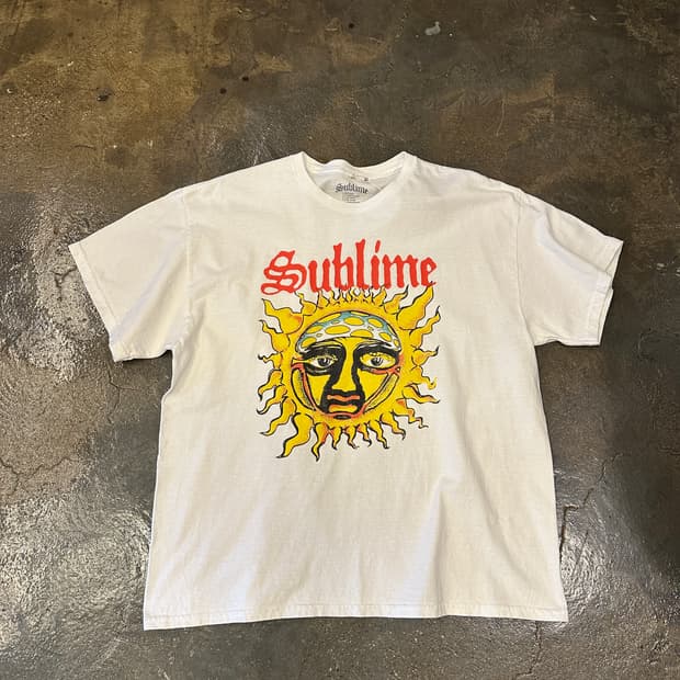 Sublime 프린팅 반팔티 XL