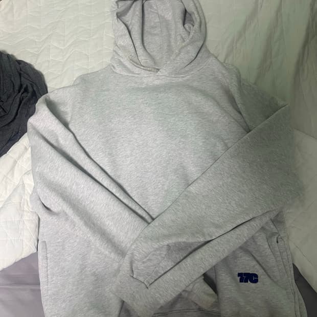 77c 후드 라이트그레이