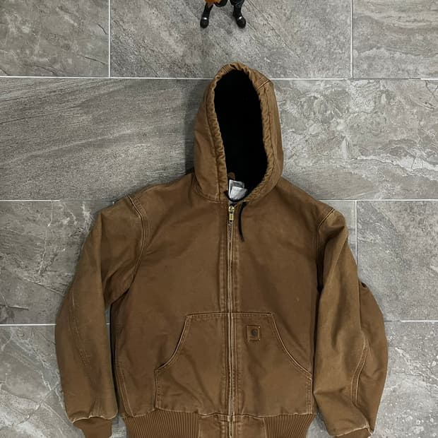 (S)칼하트 덕 액티브 후드자켓 J130 BRN 칼하트브라운