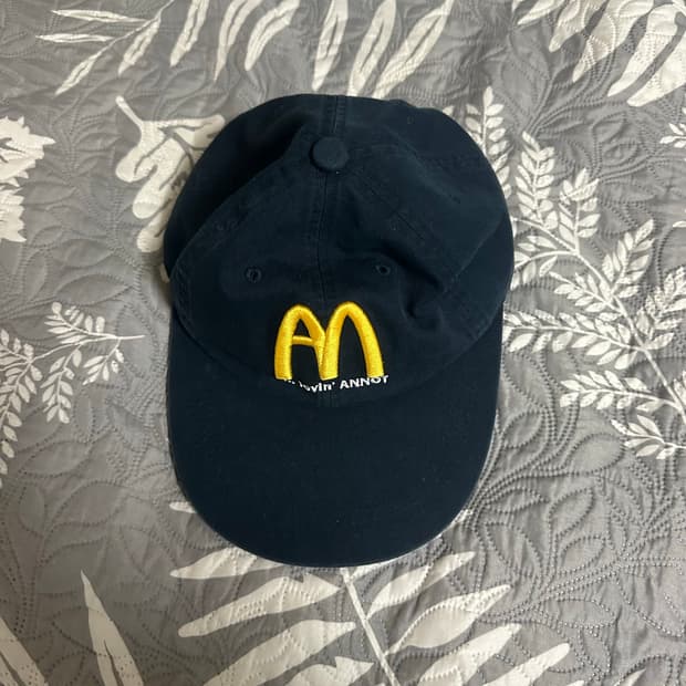 아노트 맥도날드 볼캡 네이비