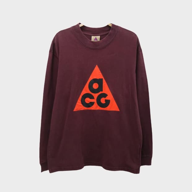 나이키 ACG 로고 긴팔 티셔츠 62193