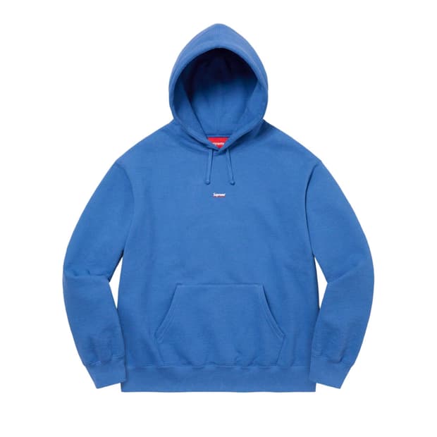 22FW 슈프림 언더라인 후드 스웻셔츠 위시드 로얄