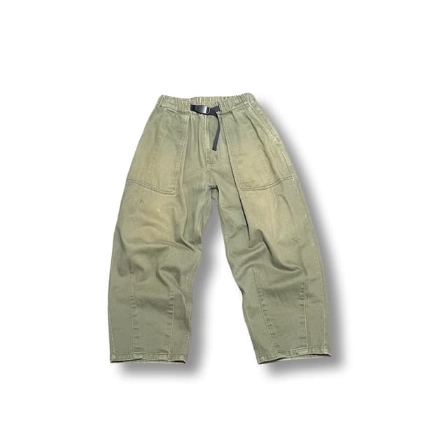 [M] 미니멀프로젝트 워싱 와이드 벌룬팬츠 밴딩