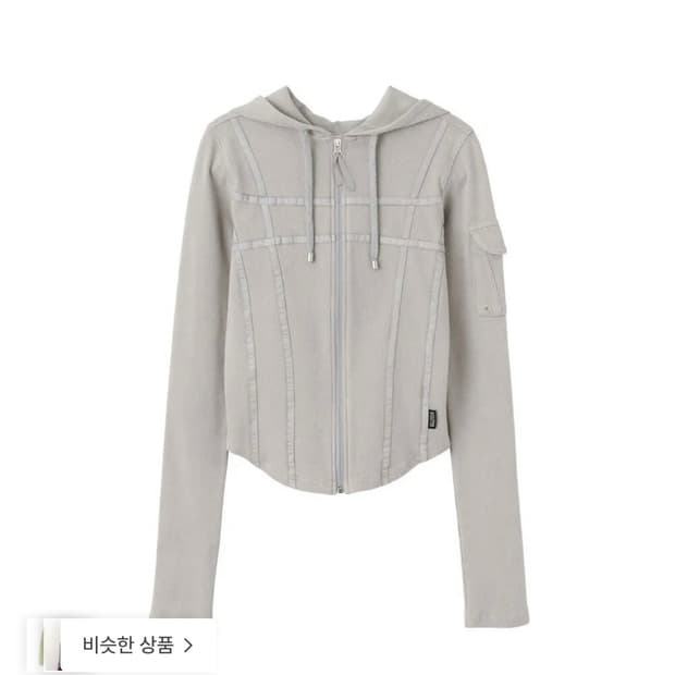 스컬프터 Washed Bondage Hoodie Washed Gray