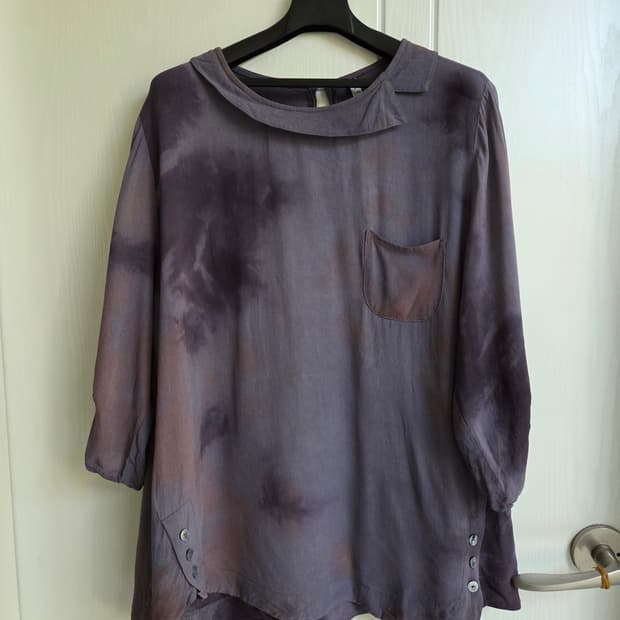 동명인견 풍기인견100%   블라우스