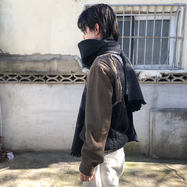 알렉산더 맥퀸 오버 스카프