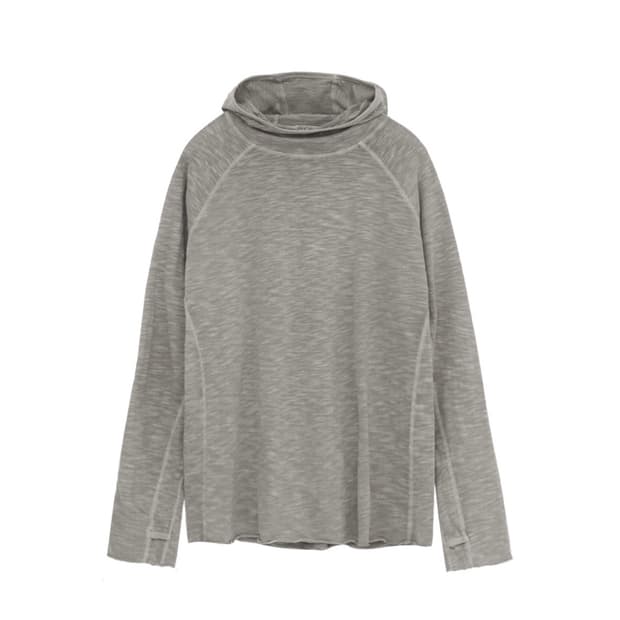 폴리테루 휴먼인덱스 휴먼 터틀 넥 후디 그레이 2