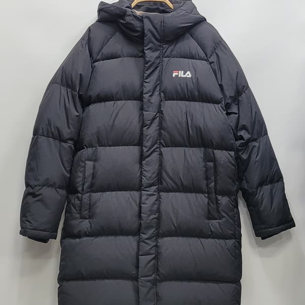 FILA 20FW 휠라 다운 롱 패딩 / 남 XL (105) 블랙