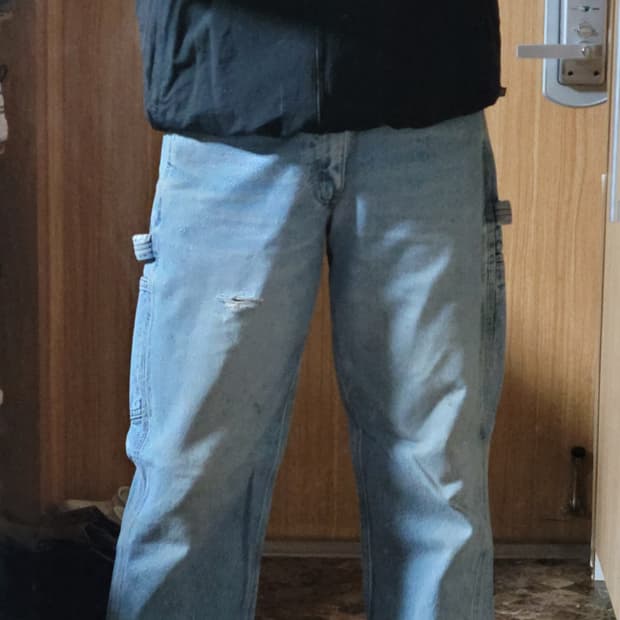 칼하트 90s 데님 카펜터 워크 팬츠