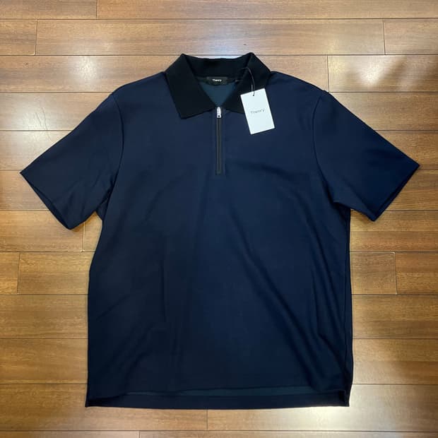 띠어리 반팔 카라티 XL (새상품)