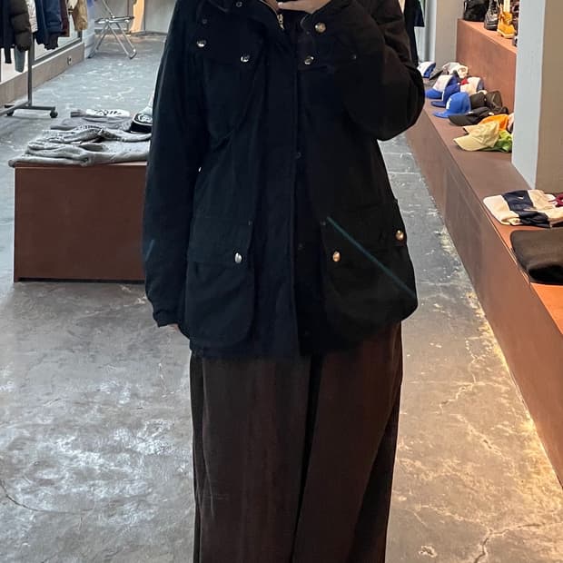 폴로 랄프로렌 블랙 나일론 유틸리티 파카 H964