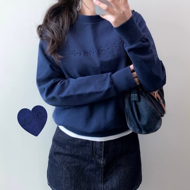 A.P.C x JJJ Jound 맨투맨