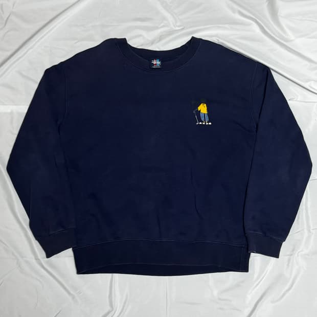 90s 올드스투시 골프왕 맨투맨