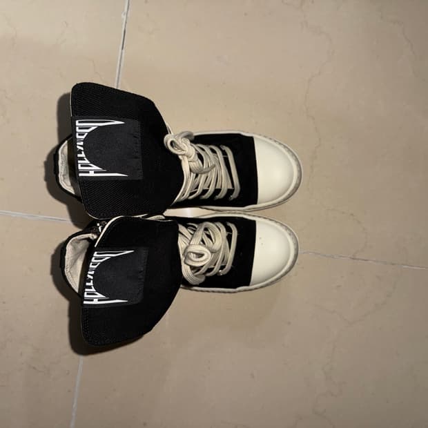 25SS Rick owens Drkshdw hightop 37