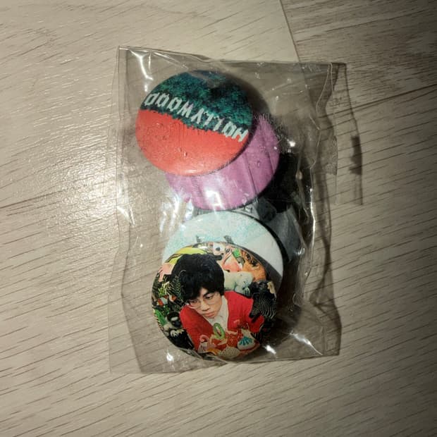 검정치마 캔뱃지