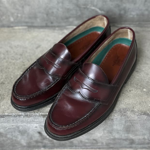 90's 레드윙 블랙체리 페니로퍼 레드윙 부츠 로퍼